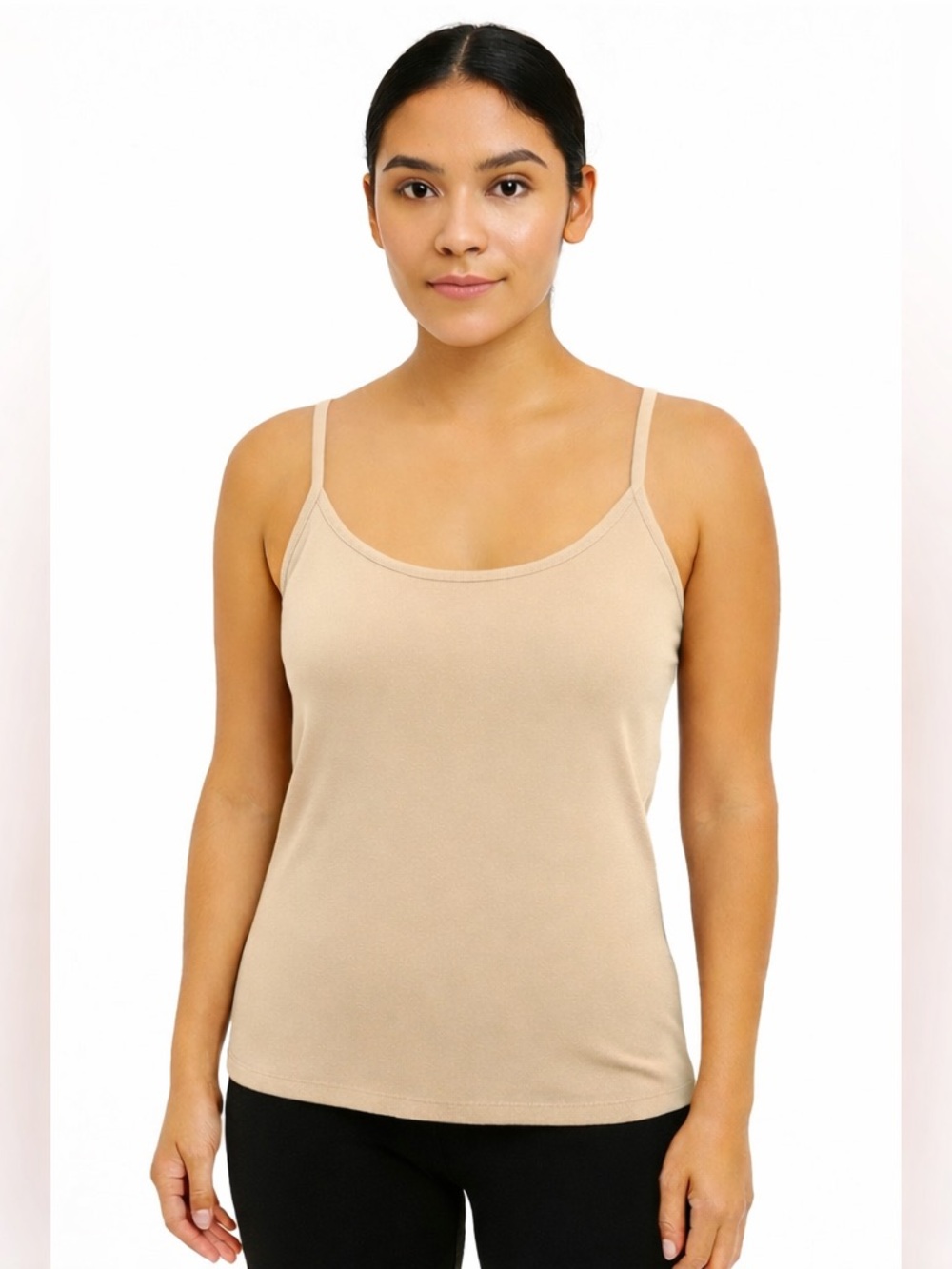 Women’s Classic Beige Camisole Tank Top